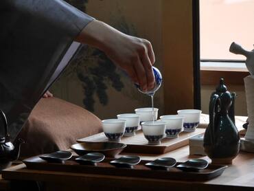 煎茶道の茶会のイメージ